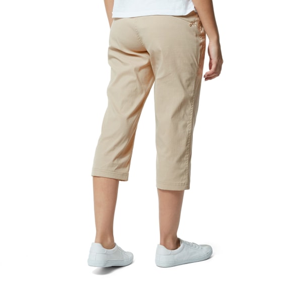 Craghoppers Womens/Ladies Kiwi Pro II Cropped Trousers 12 UK De Desert Sand 12 UK