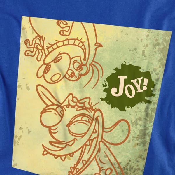 Ren & Stimpy Unisex Vuxen Joy! Sweatshirt M Kungsblå Royal Blue M