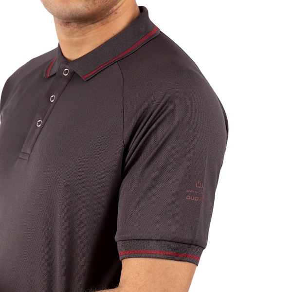 Trespass Bonnington Polo Top M Mörkgrå Dark Grey M