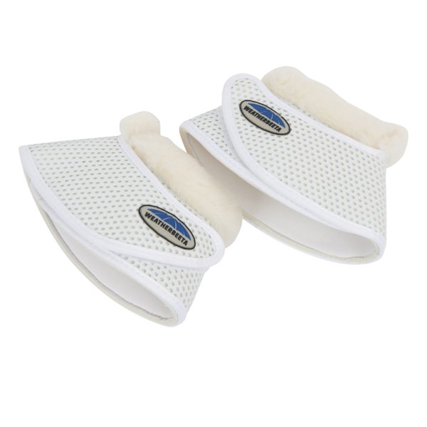 Weatherbeeta Pure Wool Trim Bell Boots Cob White White Cob