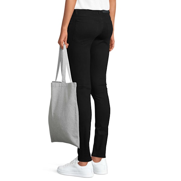 SOLS Awake Marl Återvunnen Tote Bag One Size Grå Grey One Size