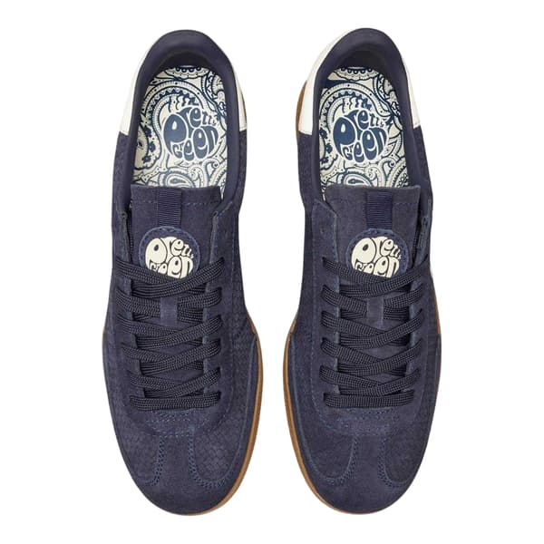 Pretty Green Ramblas Mockaskor för män 6 UK Marinblå Navy 6 UK