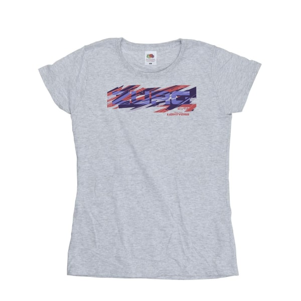 Disney Womens/Ladies Lightyear Zurg grafisk titel Cotton T-Shir Sports Grey XXL