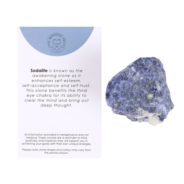 Something Different Sodalite Crystal One Size Blå Blue One Size