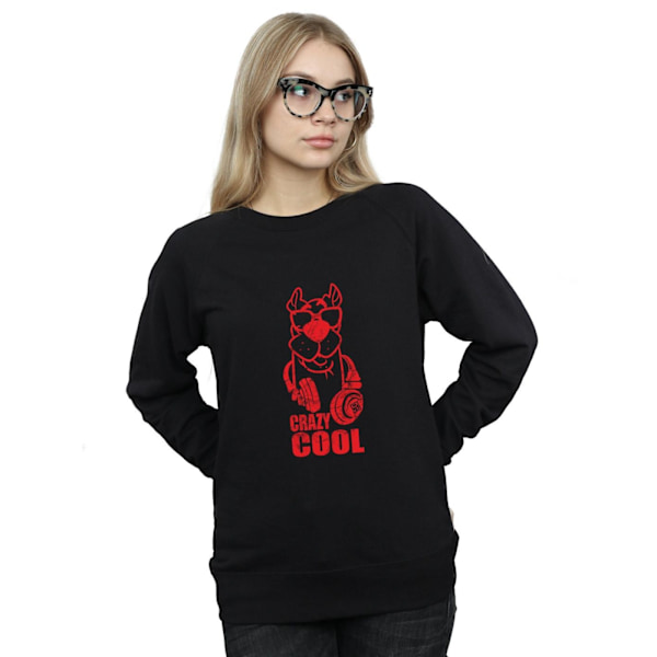 Scooby Doo Dam/Damer Crazy Cool Sweatshirt S Svart Black S