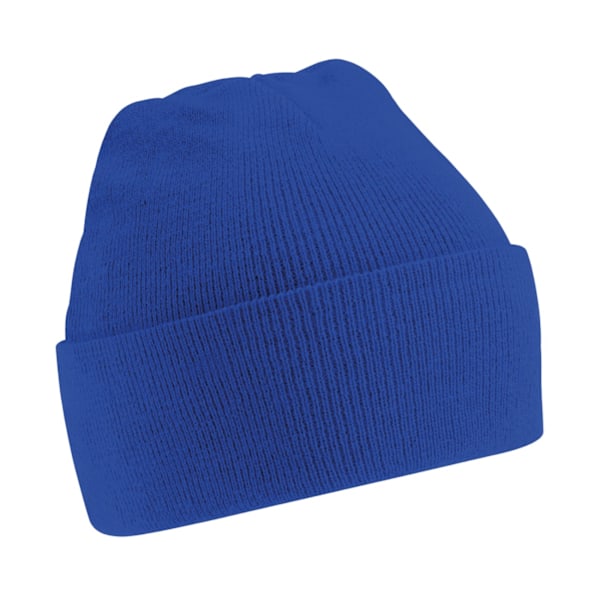 Beechfield Barn/Barn Original Cuffed Beanie En Storlek Ljus Kunglig Blå Bright Royal Blue One Size