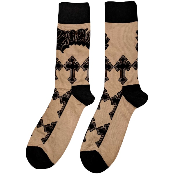 Tupac Shakur Unisex Vuxen Cross Ankel Socks 7 UK-11 UK Sand/Bla Sand/Black 7 UK-11 UK