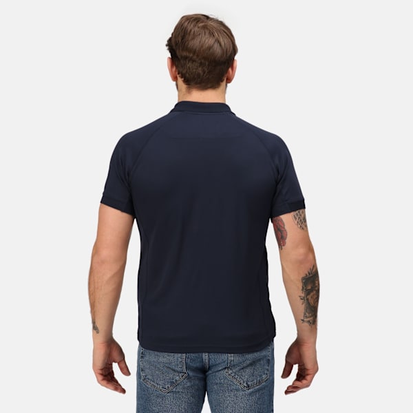 Regatta Hardwear Coolweave Kortärmad Poloskjorta 3XL Marinblå Navy 3XL