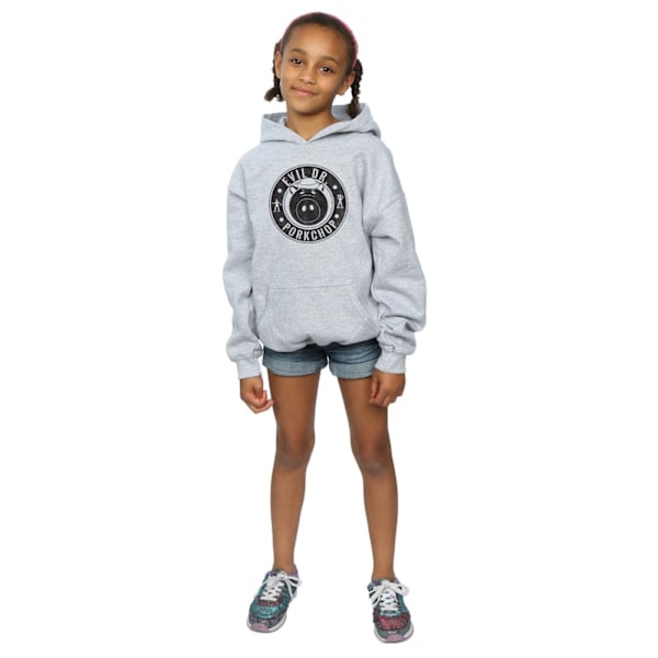 Disney Girls Toy Story Evil Dr Pork Chop Logo Hoodie 5-6 år Sports Grey 5-6 Years