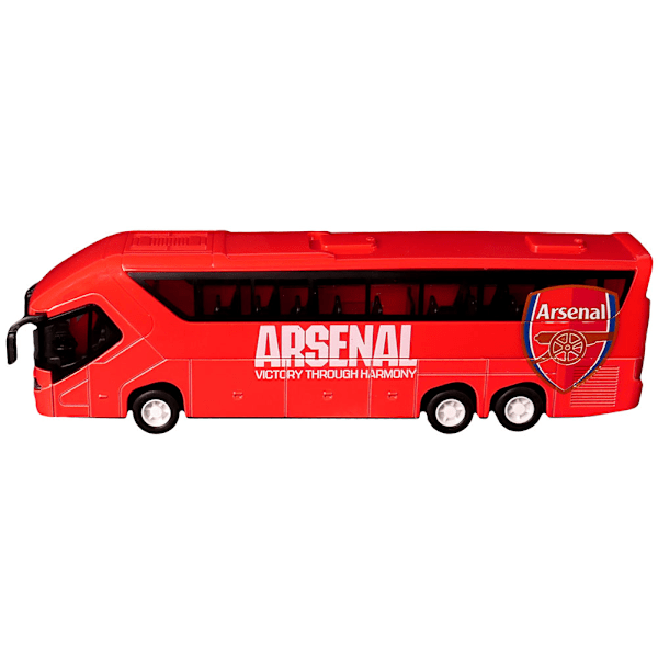 Arsenal FC Die Cast Team Toy Bus En Storlek Röd/Blå/Guld Red/Blue/Gold One Size