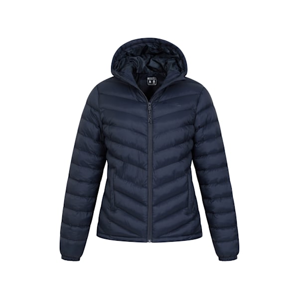 Mountain Warehouse Damjacka med vaddering för damer/kvinnor, säsongsanpassad, 12 UK, mörkblå Dark Blue 12 UK