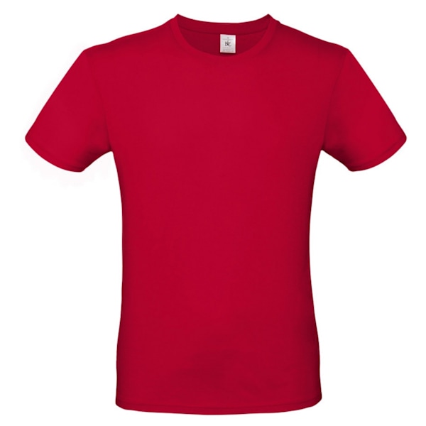B&C Herr #E150 T-shirt XS Mörkröd Deep Red XS