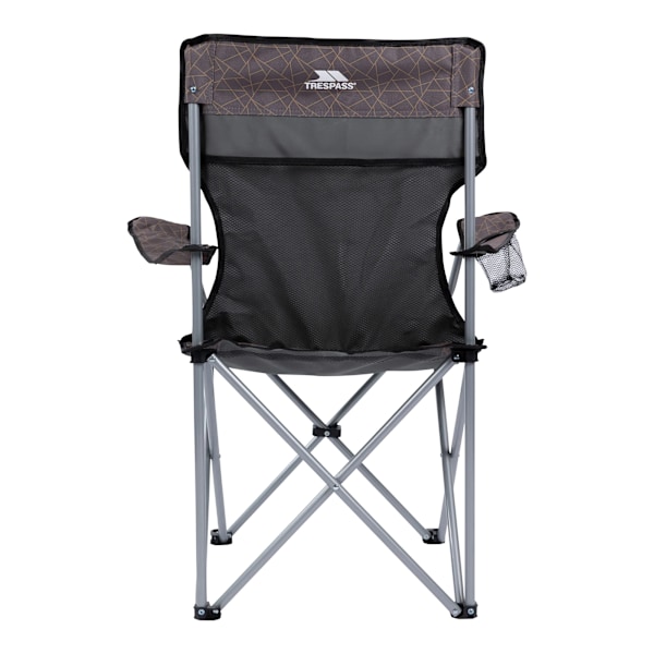 Trespass Branson Campingstol En Storlek Stormgrå Storm Grey One Size