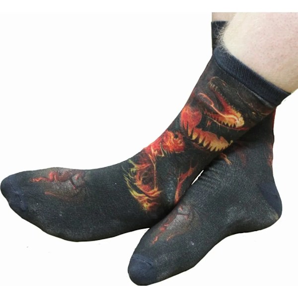 Spiral Direct Unisex Vuxen Draconis Draksockor S Svart Black S