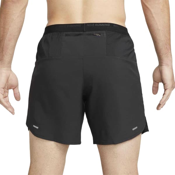 Nike Herr Stride Löparshorts M Svart/Silver Black/Silver M