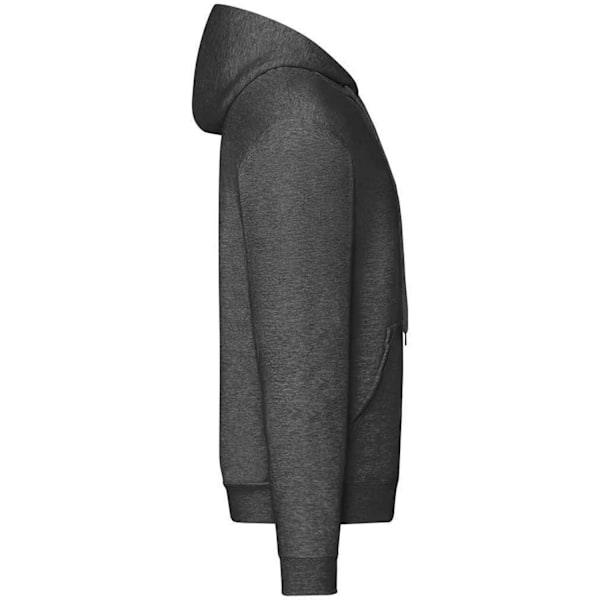 Fruit of the Loom Herr Hoodie XL Mörkgrå Dark Heather XL