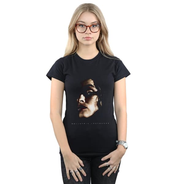 Harry Potter Dam/Dam Bellatrix Lestrange Porträtt Bomull Black XL