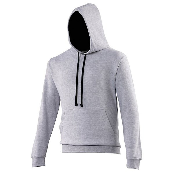 Awdis Varsity Hooded Sweatshirt / Hoodie 5XL Heather Grey / Fre Heather Grey / French Navy 5XL