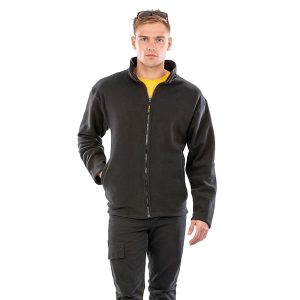 Result Herr Horizon Micro High Density Compact Fleece Jacka M Black M