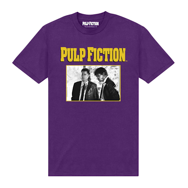 Pulp Fiction Unisex Scen T-shirt XL Lila Purple XL