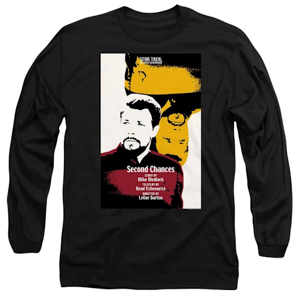 Star Trek Unisex Vuxen The Next Generation Säsong 6 Avsnitt 24 Black M