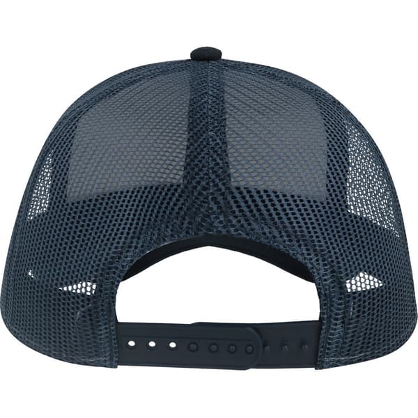 Atlantis Unisex Adult Rapper 5 Panel Canvas Recycled Trucker Ca Grey/Navy One Size