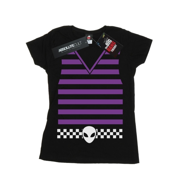 Big Bang Theory Dam/Kvinnor Howard Wolowitz Kostym Bomull T-shirt Black L