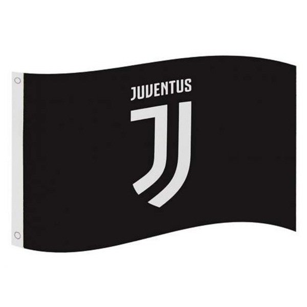 Juventus FC Flagga One Size Svart Black One Size
