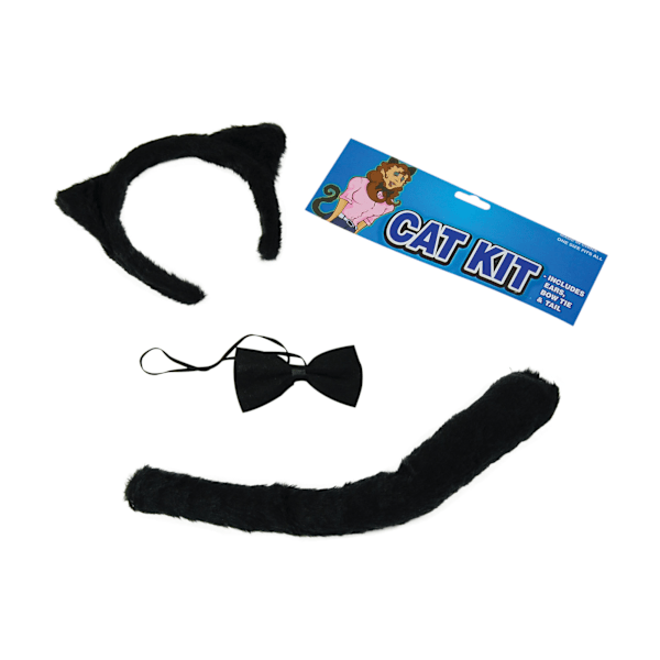 Bristol Novelty Cat Set One Size Black Black One Size
