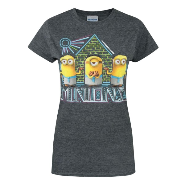 Minions Egyptisk T-shirt dam/dam S Charcoal Charcoal S