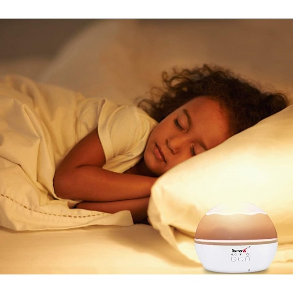 AsperX 2 i 1 Nattlampa En Storlek Vit White One Size