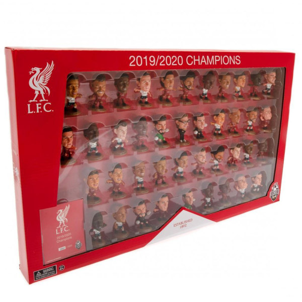 Liverpool FC SoccerStarz 2020-figur (paket med 41) One Size Re Red One Size