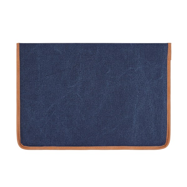 Vinga Bosler Canvas Återvunnet Laptopfodral One Size Marinblå Navy One Size