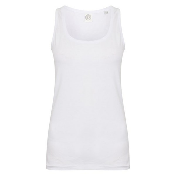 SF Dam/Kvinnor Feel Good Stretch Tank Top M Vit White M