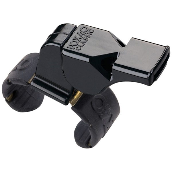Fox 40 Classic Finger Whistle One Size Svart Black One Size