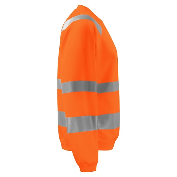 Projob Herrar Reflextejp Sweatshirt M Orange Orange M