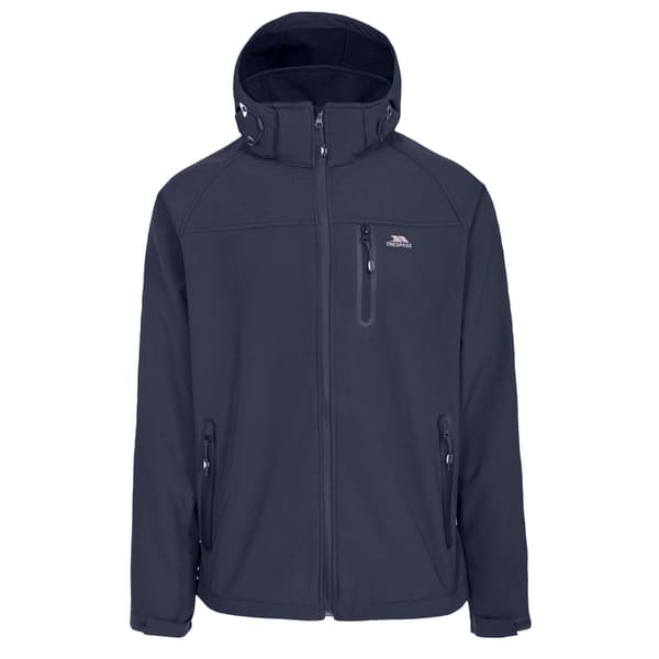 Trespass Mens Accelerator II Vattentät Softshelljacka M Marinblå Navy M