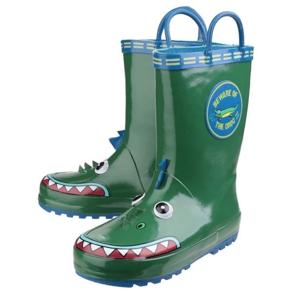 Cotswold Childrens Puddle Boot / Pojkstövlar 24 EUR Krokodil Crocodile 24 EUR