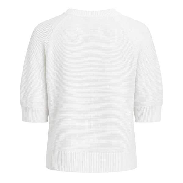 French Connection Dam/Dam Relaxed Fit 3/4-ärmad tröja White 16 UK