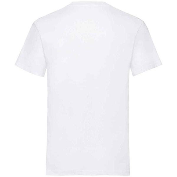Fruit of the Loom Unisex T-shirt Svit i bomull för vuxna White S