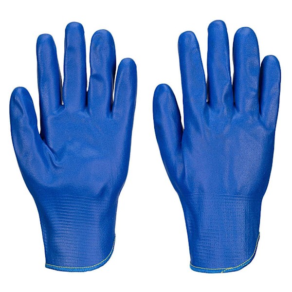 Portwest Unisex Vuxen FD Gripped Nitrilhandskar M Blå Blue M