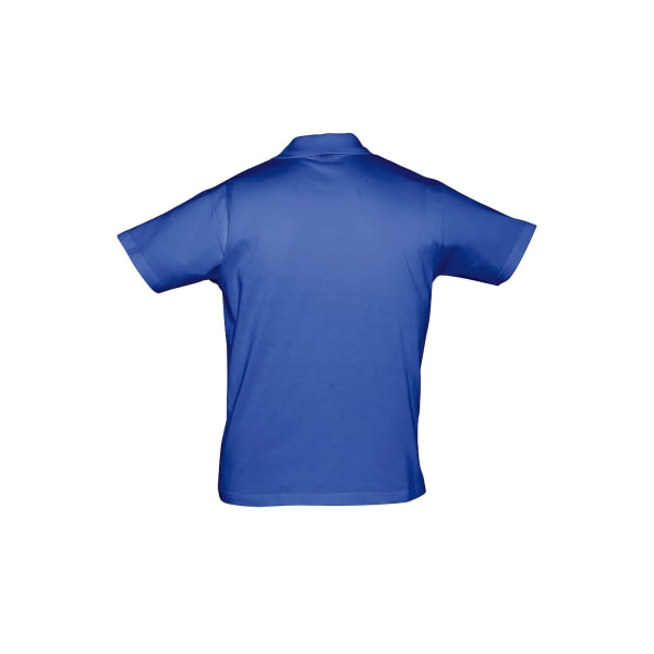 SOLS Prescott Jersey kortärmad pikétröja för män XL Kungsblå Royal Blue XL