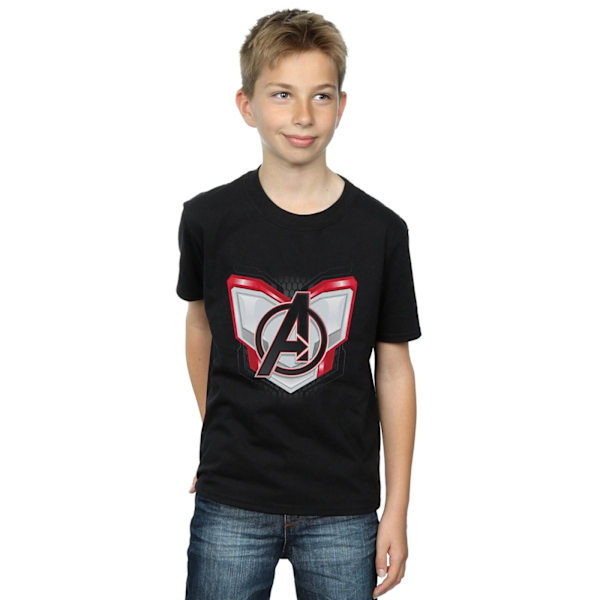 Marvel Boys Avengers Endgame Quantum Realm Suit T-Shirt 7-8 år Black 7-8 Years