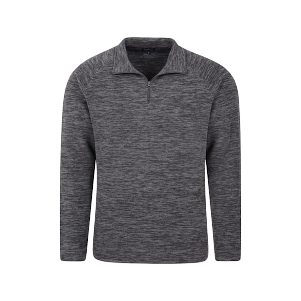 Mountain Warehouse Mens Snowdon II Fleece Top XXL Charcoal Charcoal XXL