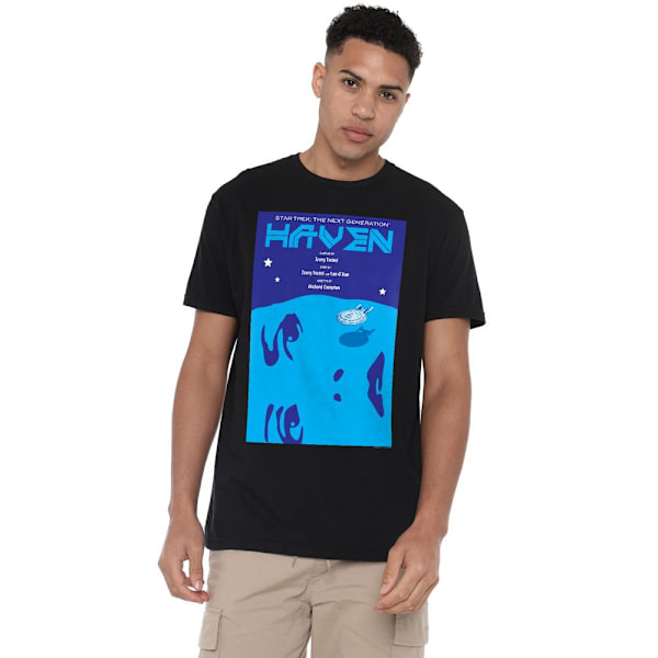 Star Trek Herr The Next Generation Säsong 1 Avsnitt 11 T-Shirt Black 4XL