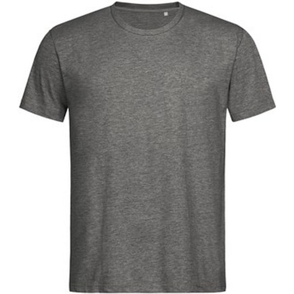 Stedman Herr Lux T-Shirt XL Mörkgråmelerad Dark Grey Heather XL