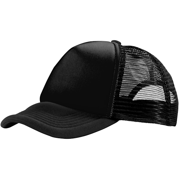 Bullet Trucker 5 Panel Cap (2-pack) One Size Solid Black Solid Black One Size