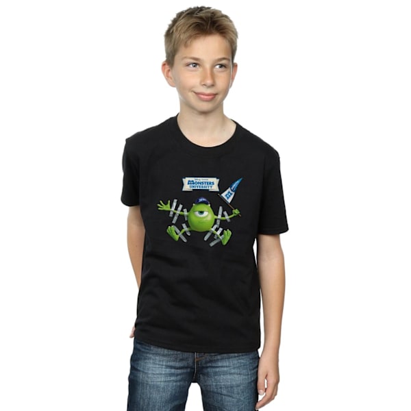 Disney Boys Monsters University Taped Mike T-shirt 5-6 år Blå Black 5-6 Years