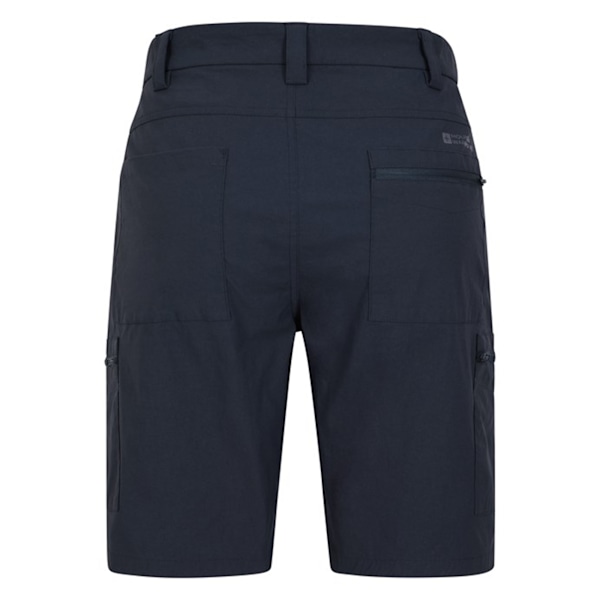 Mountain Warehouse Trek Cargo Shorts 34R Navy för män Navy 34R