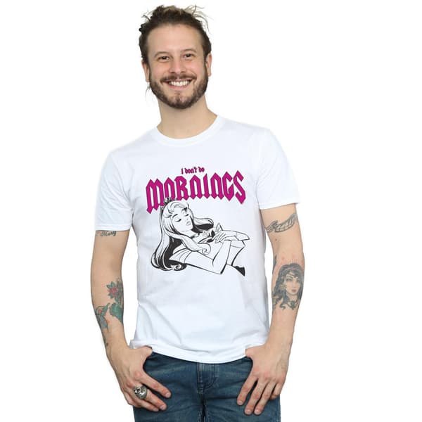 Disney Herr Törnrosa Don´t Do Mornings T-Shirt M Vit White M